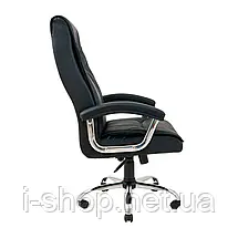 Крісло Richman Бургас Хром M-2 (Anyfix) Чорний, фото 3