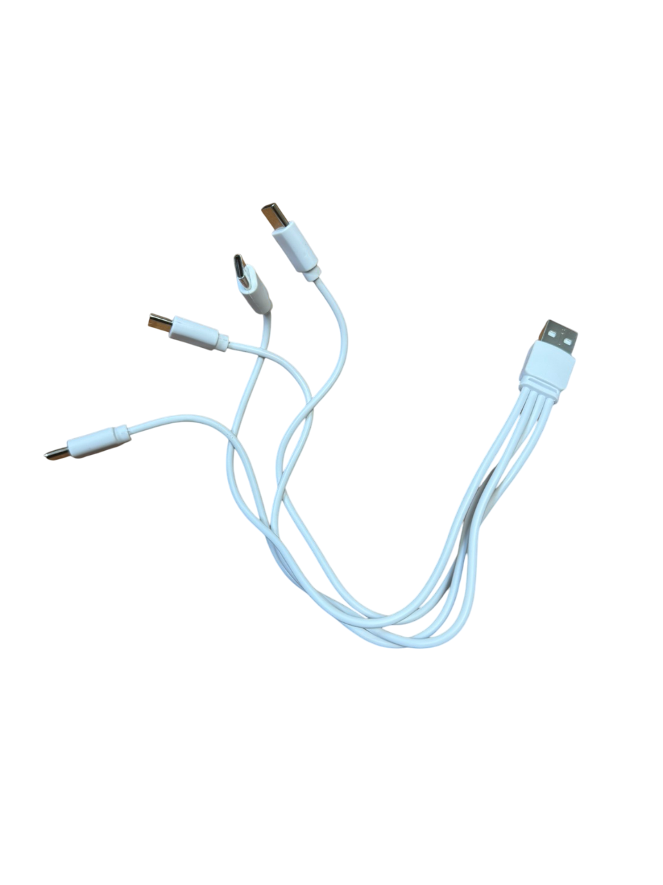 Кабель 4в1(4*TYPE-C to USB) 25см, фото 1