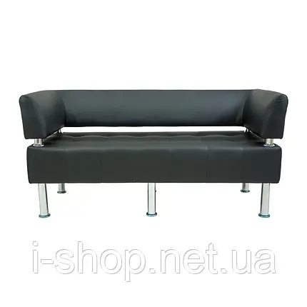 Диван Richman Офіс Подвійний зі спинкою та підлокітниками Роккі 100, фото 2