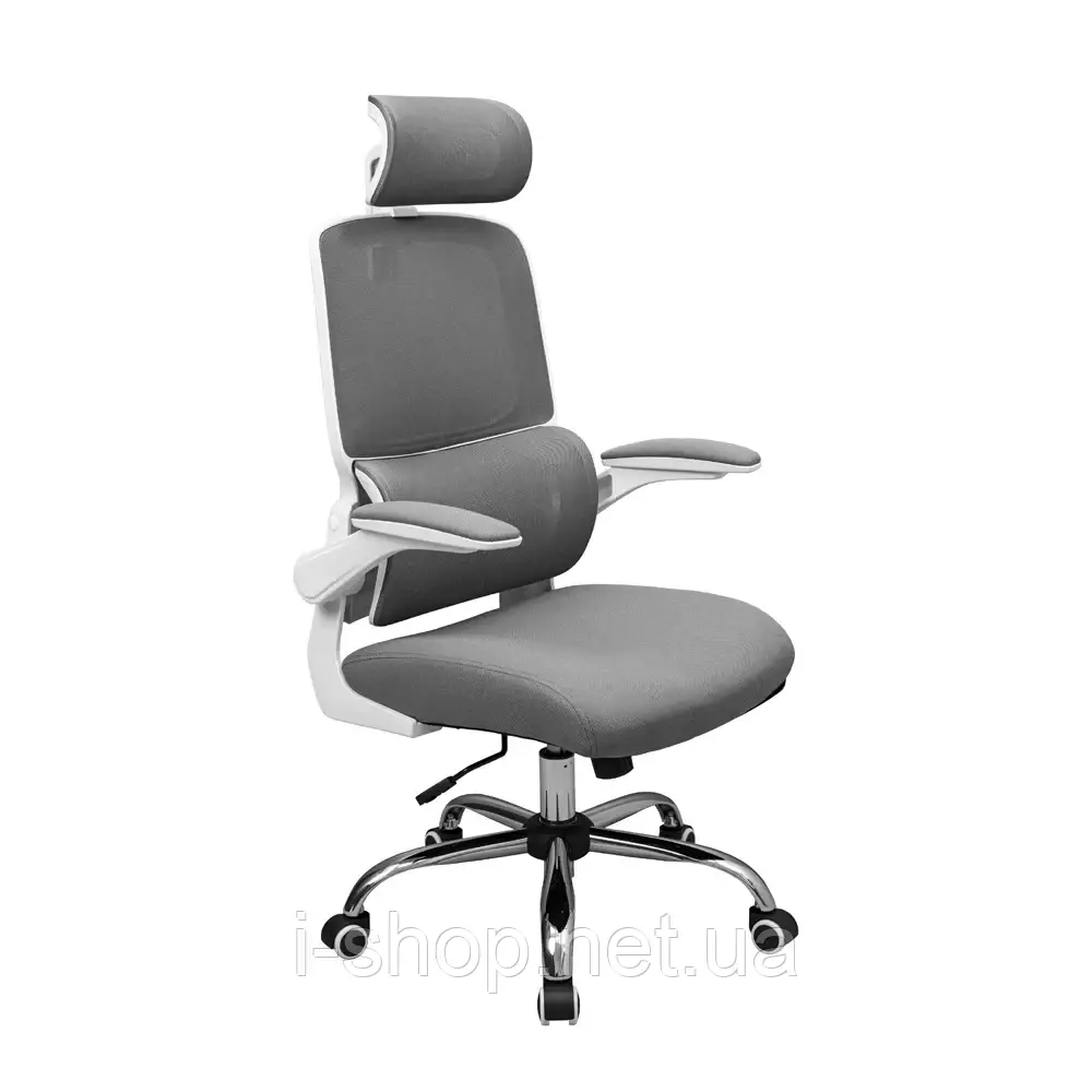 Крісло Richman Скайлайн Хром M-1 (Tilt) Сіра