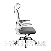 Крісло Richman Скайлайн Хром M-1 (Tilt) Сіра, фото 3