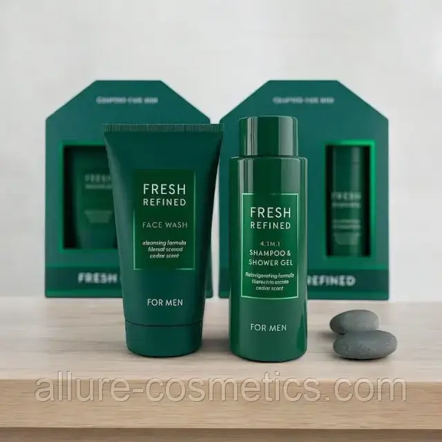 Подарунковий набір Crafteg for him Fresh refined 120+150 ml, фото 1