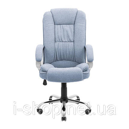 Крісло Richman Каліфорнія Ю Хром П2 M-2 (Anyfix) Меджик Грей Блу, фото 2