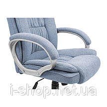 Крісло Richman Каліфорнія Ю Хром П2 M-2 (Anyfix) Меджик Грей Блу, фото 4