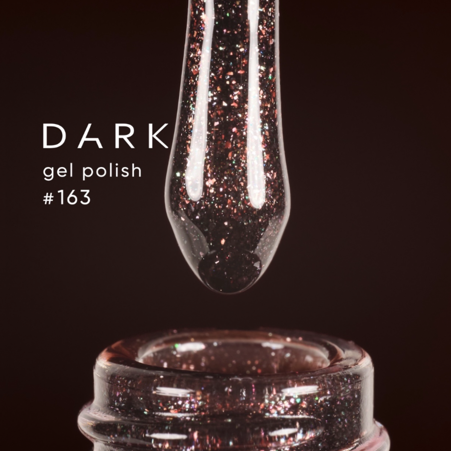 Гель-лак Dark 163, 6ml, фото 1