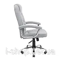 Крісло Richman Бонус Ю Хром П3 M-1 (Tilt) Меджик Лайт Грей, фото 3