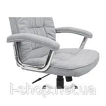 Крісло Richman Бонус Ю Хром П3 M-1 (Tilt) Меджик Лайт Грей, фото 4