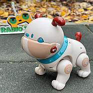 Інтерактивний Песик на радіокеруванні “Спайк” помаранчевий | Собака на пульті керування | Собачка-робот на радіоуправлінні, фото 3