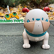 Інтерактивний Песик на радіокеруванні “Спайк” помаранчевий | Собака на пульті керування | Собачка-робот на радіоуправлінні, фото 6