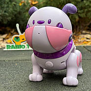 Інтерактивний Песик на радіокеруванні “Спайк” рожевий | Собака на пульті керування | Собачка-робот на радіоуправлінні, фото 7