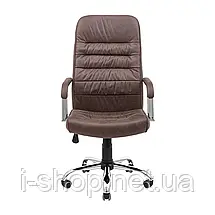 Крісло Richman Ліон Ю Хром П5 M-1 (Tilt) Амелі Кофе, фото 2