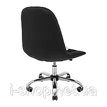 Стілець Richman Спліт Ю Ролл Хром Флорида Блек, фото 4