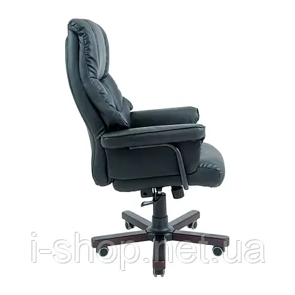 Крісло Richman Конгрес Вуд M-2 Широкий (Anyfix Wide) Чорний, фото 3