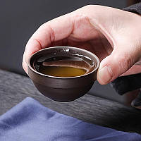 Дорожній чайний набір Lesko CX-2351 Dragon and Phoenix у сумці, 7 предметів, фото 5