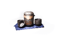 Дорожній чайний набір Lesko CX-2351 Dragon and Phoenix у сумці, 7 предметів, фото 7