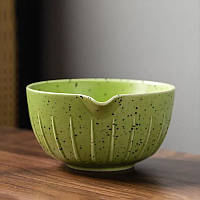 Набір для чаю матча Lesko 3125 Green – японський чайний набір із вінчиком, ситом і чашкою, фото 3