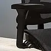 Крісло Richman Ергостар Хром Synchro Сітка Чорна, фото 9