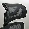 Крісло Richman Ерговік Хром Synchro Сітка Чорна, фото 6