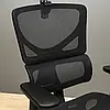 Крісло Richman Ерговік Хром Synchro Сітка Чорна, фото 7