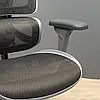 Крісло Richman Перфоманс Хром Synchro Сітка Сіра, фото 10