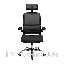 Крісло Richman Скайлайн Хром M-1 (Tilt) Чорна, фото 2