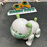 Інтерактивний Песик на радіокеруванні “Спайк” зелений | Собака на пульті керування | Собачка-робот на радіоуправлінні, фото 3