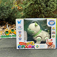 Інтерактивний Песик на радіокеруванні “Спайк” зелений | Собака на пульті керування | Собачка-робот на радіоуправлінні, фото 8