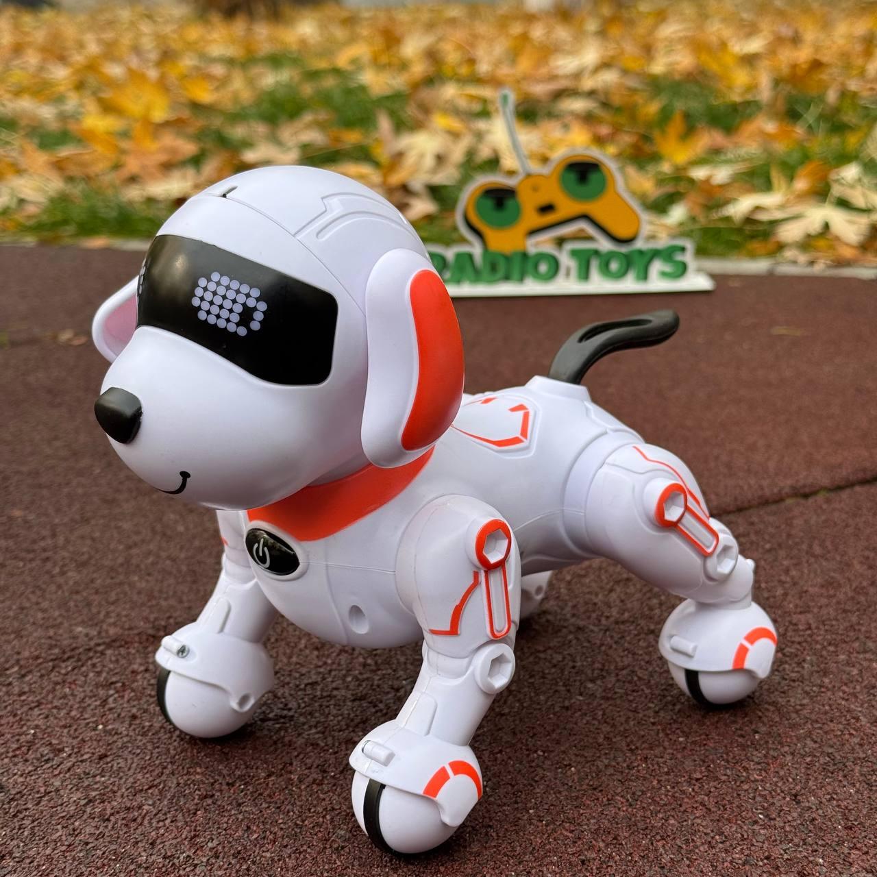 Інтерактивний Песик на радіокеруванні “Duke” червоний | Собака на пульті керування | Собачка-робот на радіоуправлінні, фото 1