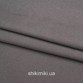 Напівпанама гладкофарбована бавовняна (шир 154 см), колір Графіт