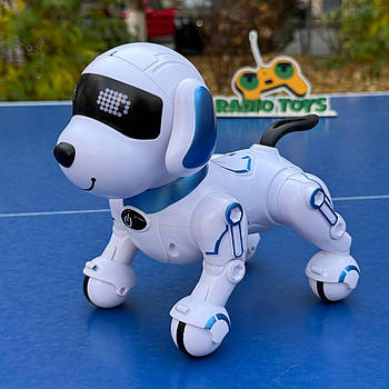 Інтерактивний Песик на радіокеруванні “Duke” синій | Собака на пульті керування | Собачка-робот на радіоуправлінні