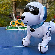 Інтерактивний Песик на радіокеруванні “Duke” синій | Собака на пульті керування | Собачка-робот на радіоуправлінні, фото 6