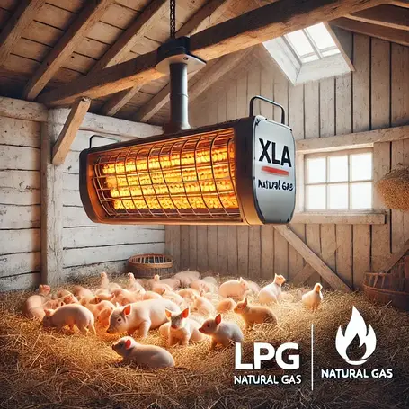 Інфрачервоні газові брудери (обогрівачі) SBM