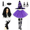 Відьма костюм на Хеллоуїн повний образ, фото 2