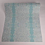 Шпалери вінілові на флізеліні 0.53 × 10.05 м Marburg 57110, багатоколірні — для вітальні, спальні, коридору, фото 3