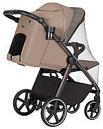 Прогулянкова коляска CARRELLO Bravo SL Deluxe CRL-5520 (2025) з амортизацією, великим капюшоном, фото 2