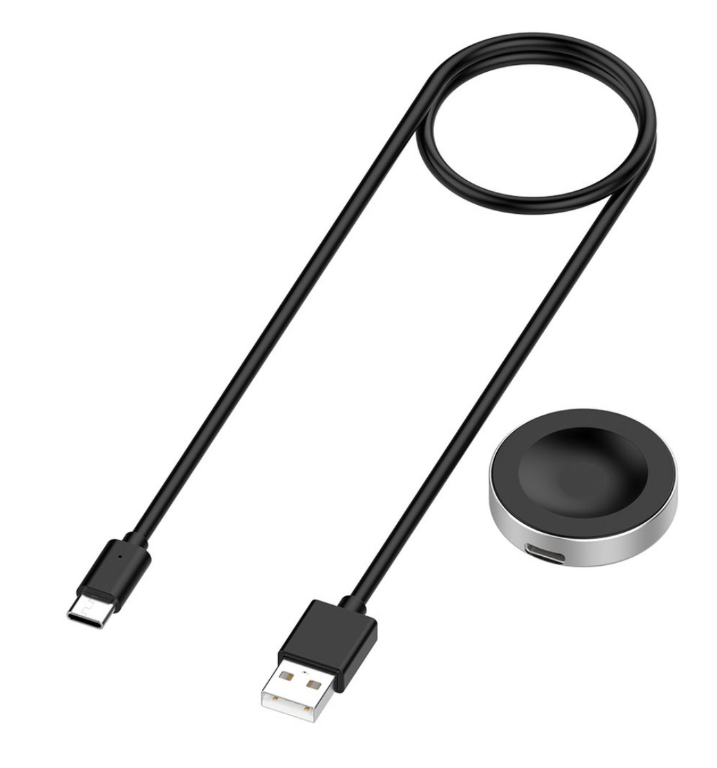 Зарядний пристрій CDK для Huawei Watch D2 | кабель (1m) USB (022450) (black), фото 1