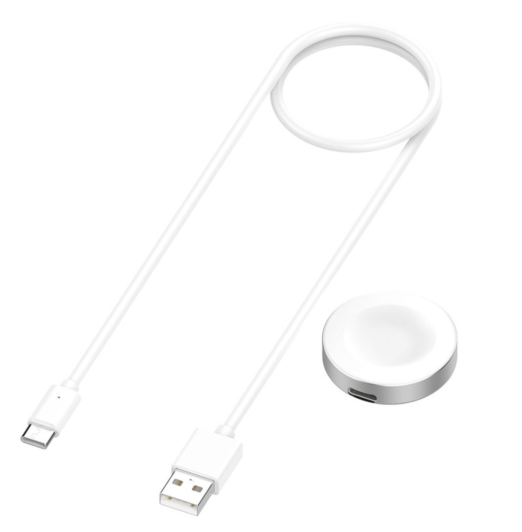 Зарядний пристрій CDK для Huawei Watch GT 4 41 mm | кабель (1m) USB (022450) (white), фото 1