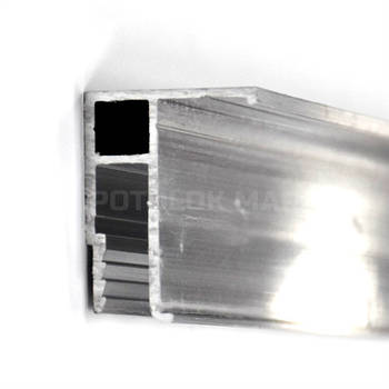 "U" універсал - 240 г. Профіль алюмінієвий для натяжних стель