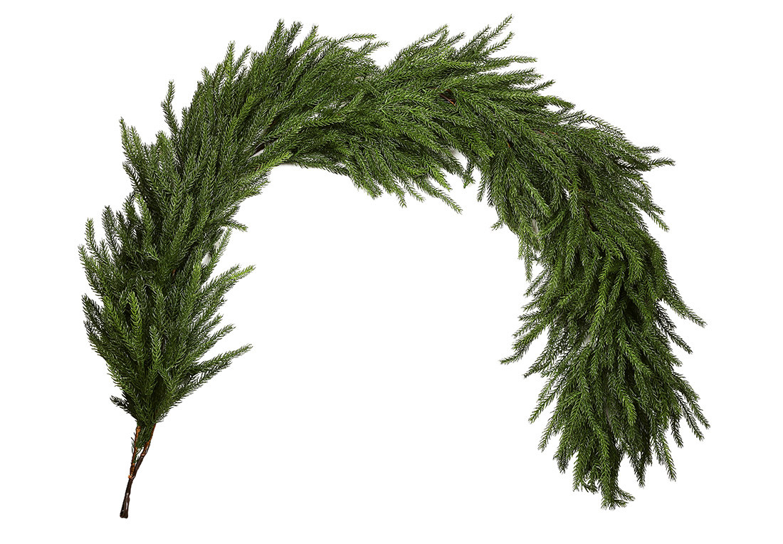 Штучна хвойна гірлянда 210см, фото 1