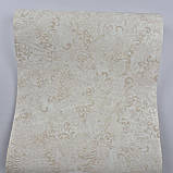 Шпалери вінілові на флізеліні 0.53 × 10.05 м Marburg 58652, бежеві — для спальні, вітальні, коридору, фото 4