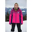 Жіноча гірськолижна куртка 58922 рожева, фото 2