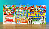 Плакат інтерактивний "Абетка". Тварини світу" WToys 53617, Озвучено українською мовою, фото 2