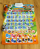 Плакат інтерактивний "Абетка". Тварини світу" WToys 53617, Озвучено українською мовою, фото 3