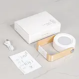 Акумуляторна Лампа-ліхтар "Телескопічна" - Білий, фото 3