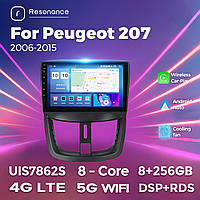 Штатна магнітола Peugeot 207 (2006-2015) M100 (1/32 Гб), HD (1280x720) QLED, GPS