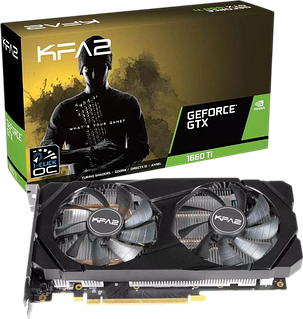 Відеокарта GeForce GTX 1660 Super 6GB KFA2 1-Click OC (60SRL7DSY91K) Б/В, фото 1