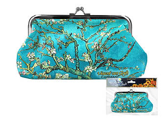 Гаманець великий Ван Гог Квітуче миндальне дерево Carmani,19,5x10 см ( 021-4708)