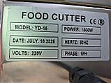 Куттер промисловий гастрономічний Vektor-YD15 (15 літрів, 2-й ніж), фото 10