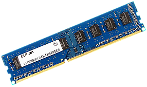 Оперативна пам'ять Elpida 2GB DDR3 1333MHz (EBJ20UF8BCF0-DJ-F) Б/В