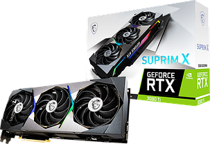 Відеокарта GeForce RTX 3080 Ti 12GB MSI Suprim X (RTX 3080 Ti SUPRIM X 12G) Б/В, фото 1